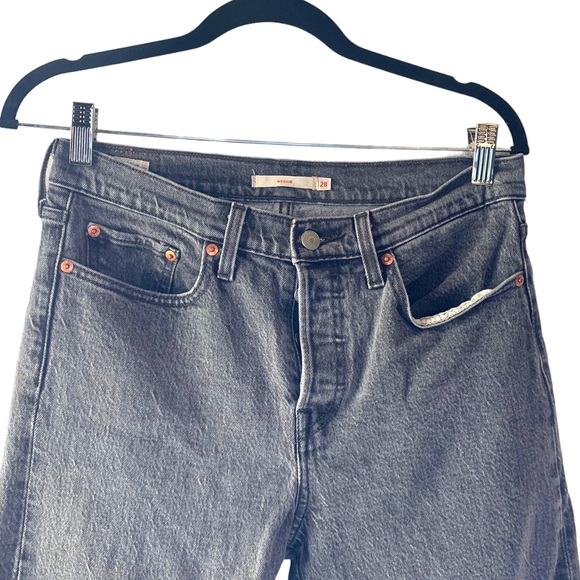 Levi’s Wedgie Break A Leg Tapered Jeans sz 28 - Picture 5 of 13